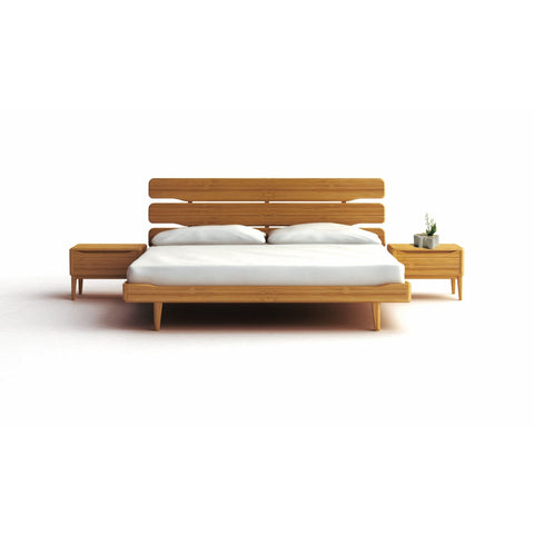 Greenington CURRANT Bamboo Queen Platform Bed - Caramelized - Bedroom Beds