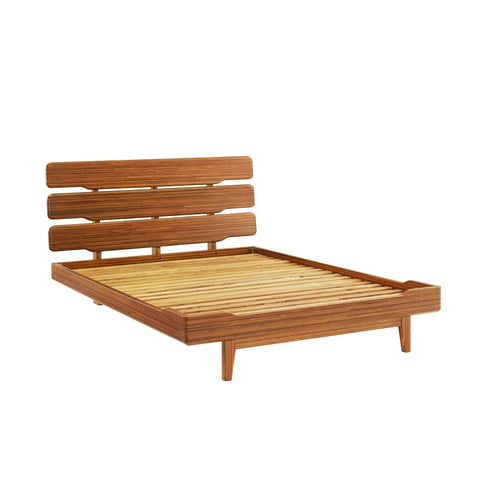 Greenington Currant Eastern King Platform Bed, Amber-Bamboo Deco-platform bed
