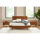 Greenington Currant Eastern King Platform Bed Amber - Bedroom Beds
