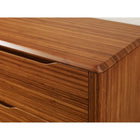 Greenington Currant Six Drawer Double Dresser Amber - Drawers & Dressers
