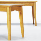 Greenington CURRANT Bamboo Short Bench - Caramelized - Benches