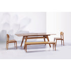 Greenington CURRANT Bamboo Short Bench - Caramelized - Benches