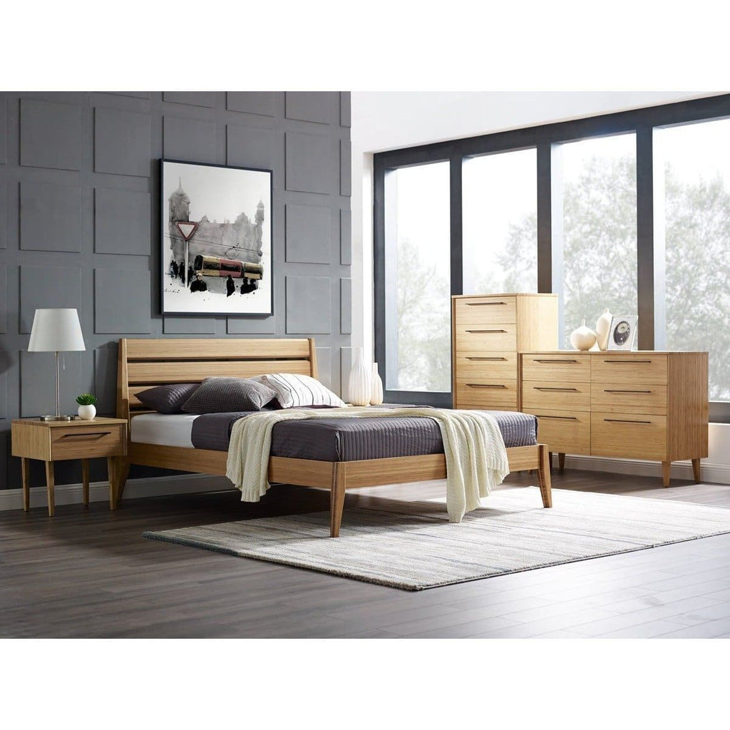 Greenington 5pc SIENNA Bamboo Eastern King Platform Bedroom Set - Caramelized - Bedroom