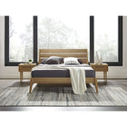 Greenington SIENNA Bamboo Queen Platform Bed - Caramelized - Bedroom Beds