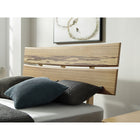 Greenington AZARA Bamboo Queen Platform Bed - Caramelized with Exotic Tiger - Bedroom Beds