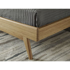 Greenington AZARA Bamboo California King Platform Bed - Caramelized with Exotic Tiger - Bedroom Beds