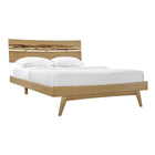 Greenington 3pc AZARA Bamboo Queen Platform Bedroom Set - Caramelized with Exotic Tiger - Bedroom