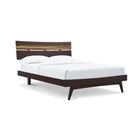 Greenington 5pc AZARA Bamboo Queen Platform Bedroom Set - Sable with Exotic Tiger - Bedroom