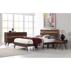 Greenington AZARA Bamboo Eastern King Platform Bed - Sable with Exotic Tiger - Bedroom Beds