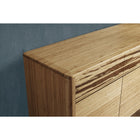 Greenington AZARA Bamboo Sideboard - Caramelized with Exotic Tiger - Storage