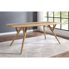 Greenington AZARA Bamboo Dining Table - Caramelized with Exotic Tiger - Dining Tables
