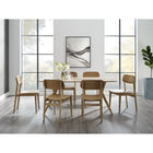 Greenington AZARA Bamboo Dining Table - Caramelized with Exotic Tiger - Dining Tables