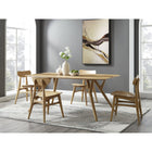 Greenington AZARA Bamboo Dining Table - Caramelized with Exotic Tiger - Dining Tables