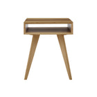 Greenington AZARA Bamboo End Table - Caramelized with Exotic Tiger - End Table