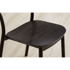 Greenington HANNA Chair Bamboo Seat - Caviar