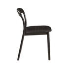 Greenington HANNA Chair Bamboo Seat - Caviar