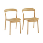 Greenington Hanna Chair Bamboo Seat Wheat (Set of 2) - Dining Chairs