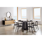 Greenington LUNA 48” Round Table - Caviar