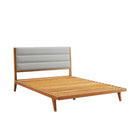 Greenington Mercury Upholstered Eastern King Platform Bed Amber - Bedroom Beds