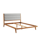 Greenington Mercury Upholstered Eastern King Platform Bed Amber - Bedroom Beds