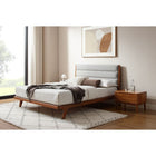 Greenington Mercury Upholstered Eastern King Platform Bed Amber - Bedroom Beds