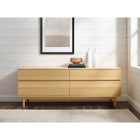 Greenington Monterey 4 Drawer Double Dresser Wheat - Dressers