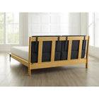 Greenington Santa Cruz King Platform Bed with Fabric Wheat - Bedroom Beds