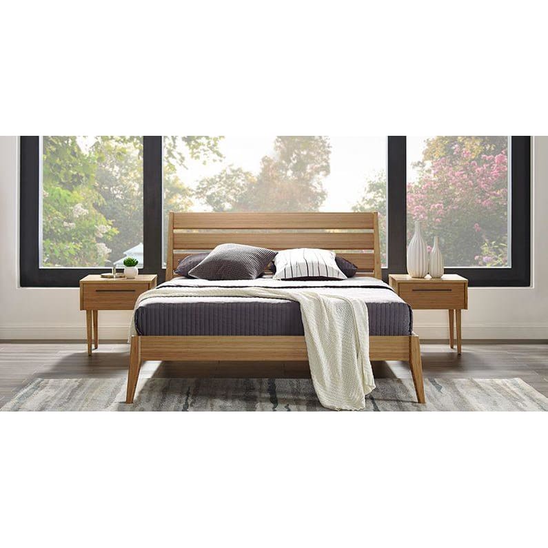 Greenington 3pc SIENNA Bamboo Eastern King Platform Bedroom Set - Caramelized - Bedroom