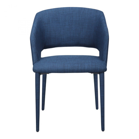 Moes William Dining Chair Navy Blue - Dining Chairs