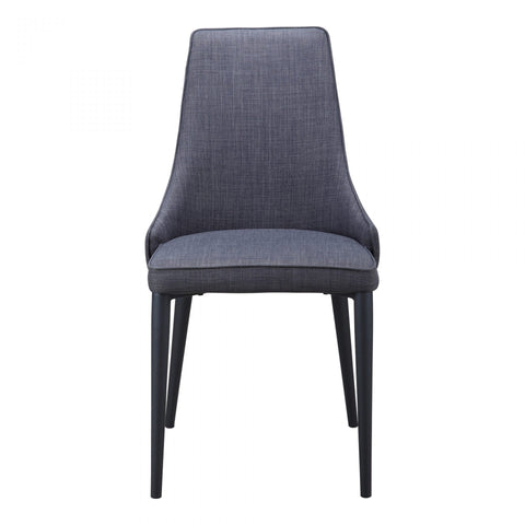 Moes Hazel Dining Chair Dark Grey-M2 - Dining Chairs