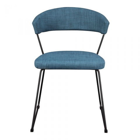 Moes Adria Dining Chair Blue-M2 - Dining Chairs