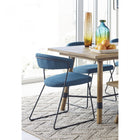 Moes Adria Dining Chair Blue-M2 - Dining Chairs