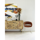 Moes Adria Dining Chair Blue-M2 - Dining Chairs