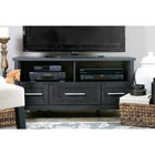 Baxton Studio Espresso TV StandThree Drawers - Living Room Furniture