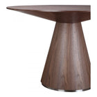 Moes Otago Dining Table Round Walnut - Dining Tables