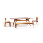 Greenington CURRANT Bamboo Long Bench - Caramelized - Benches