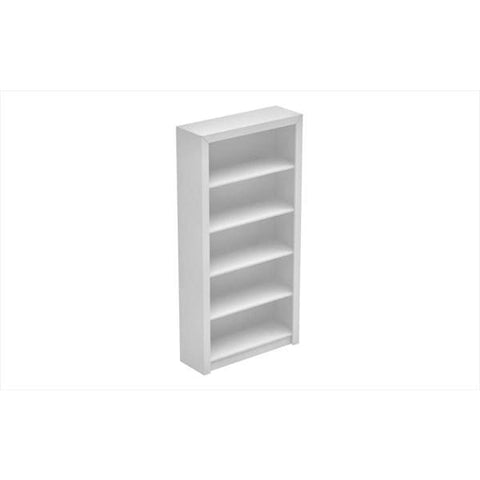 Accentuations by Manhattan Comfort Classic Olinda Bookcase 1.0 with 5 Shelves - Shelves & Cases