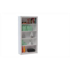 Accentuations by Manhattan Comfort Classic Olinda Bookcase 1.0 with 5 Shelves - White - Shelves & Cases