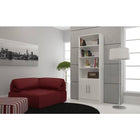 Accentuations by Manhattan Comfort Practical Catarina Cabinet with 6 Shelves - Shelves & Cases