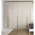 Manhattan Comfort Eldridge 4-Drawer He/She Freestanding Armoire - White - Storage