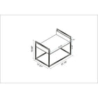 Manhattan Comfort Ellis 27.76 Coffee Table - Coffee Tables