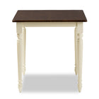 Baxton Studio Napoleon French Country Cottage Buttermilk and Cherry Brown Finishing Wood Dining Table - Dining Room