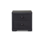 Baxton Studio Espresso Silverstone Modern Nightstand - Bedroom Furniture