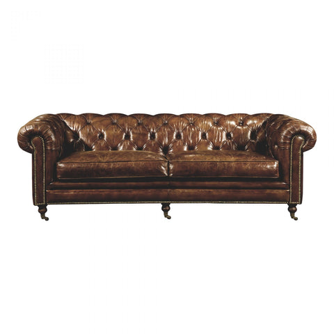 Moes Birmingham Sofa Brown - Sofas