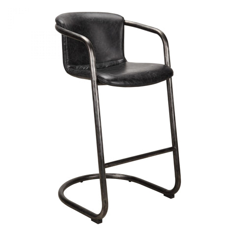 Moes Freeman Barstool Antique Black-M2 - Dining Chairs