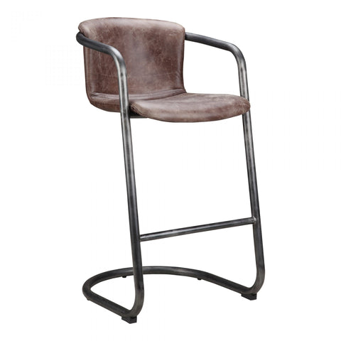 Moes Freeman Barstool Light Brown-M2 - Dining Chairs
