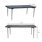 Moes Shutter Dining Table - Dining Tables
