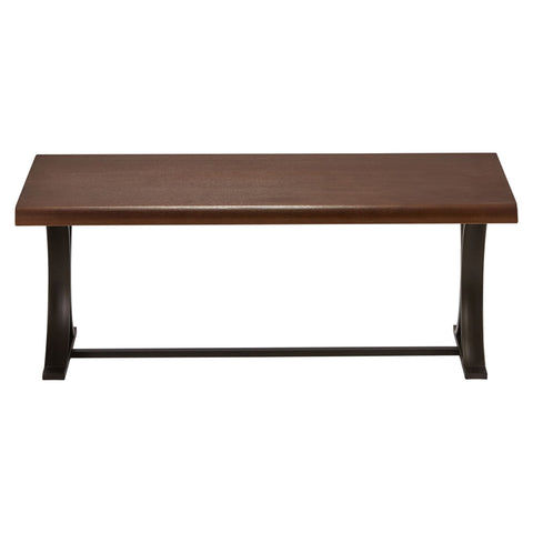 International Caravan Hamburg Contemporary Contemporary MDF/Metal Coffee Table - Coffee Tables