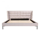 Moes Ostalo King Bed Grey - Bedroom Beds