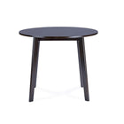 Baxton Studio Debbie Mid-Century Dark Brown Wood Round Dining Table - Dining Room